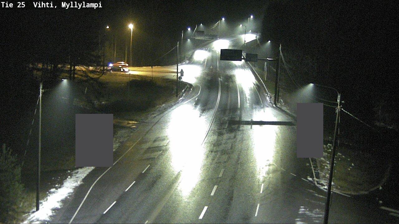 Weather Camera Image Väg 25 Lojo Myllylampi, Lohja, Uusimaa