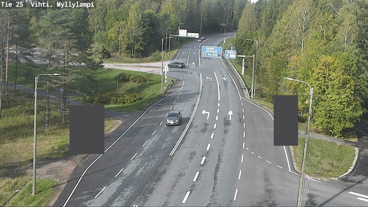 Weather Camera Image Road 25 Lohja Myllylampi, Lohja, Uusimaa