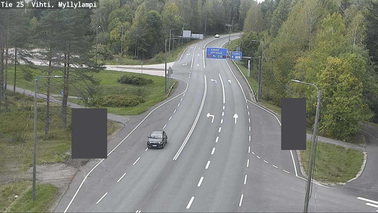 Weather Camera Image Road 25 Lohja Myllylampi, Lohja, Uusimaa