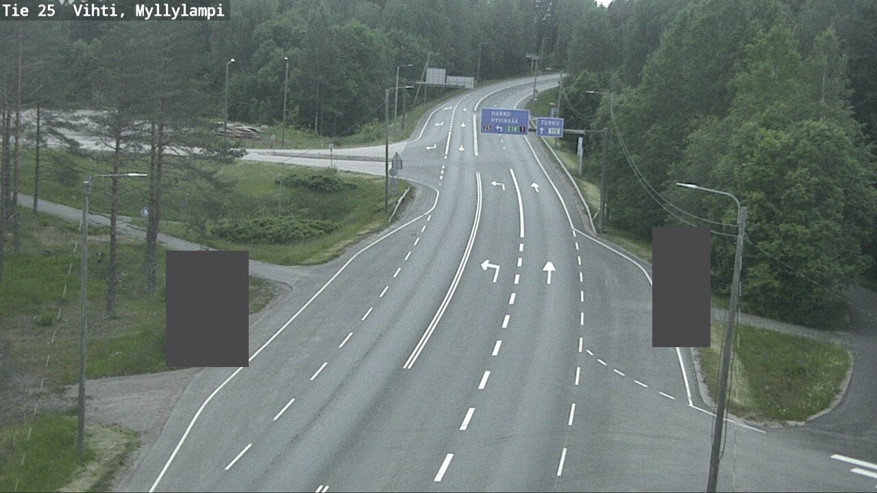 Kelikamerat Kuva Tie 25 Lohja Myllylampi, Lohja, Uusimaa