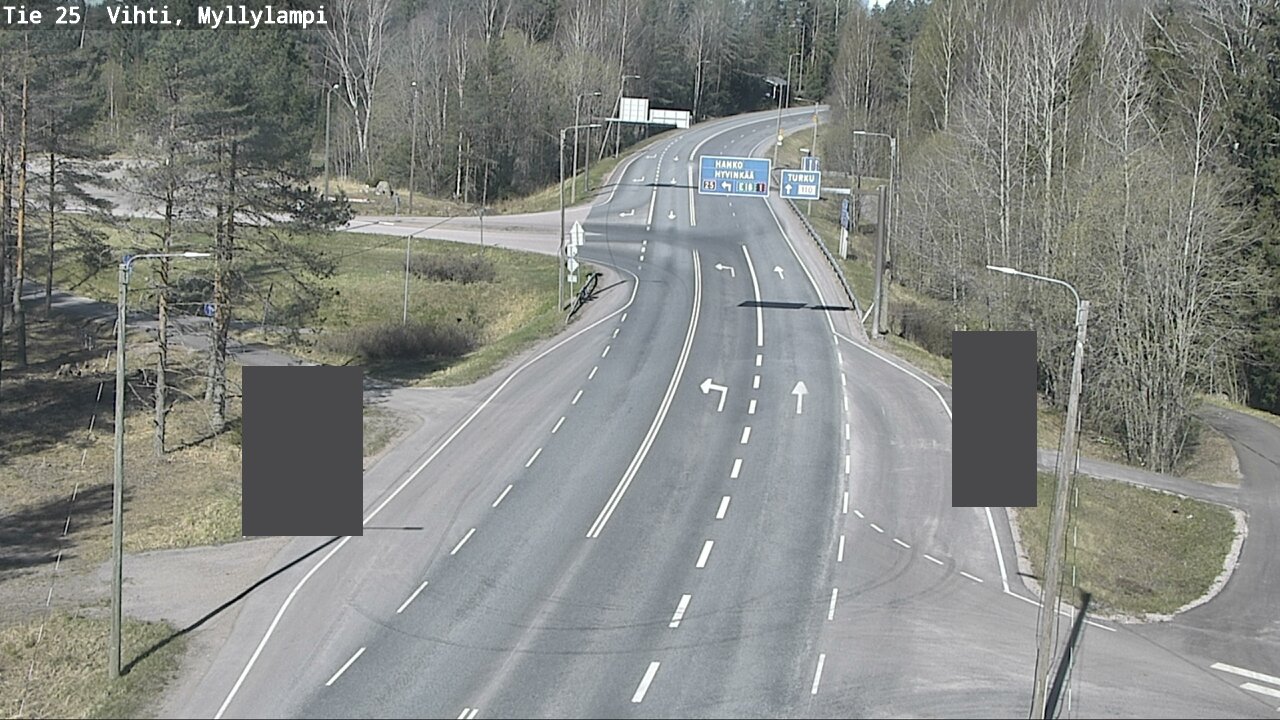 Kelikamerat Kuva Tie 25 Lohja Myllylampi, Lohja, Uusimaa