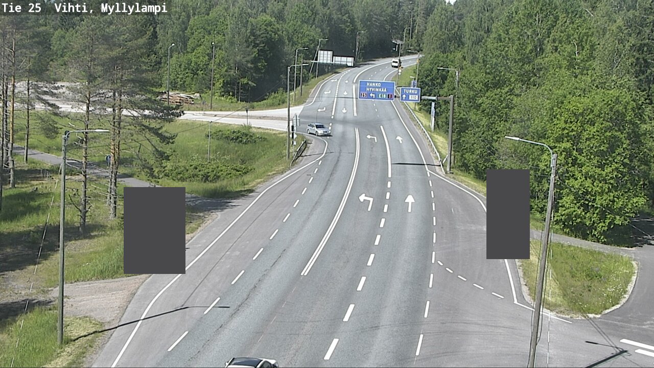 Kelikamerat Kuva Tie 25 Lohja Myllylampi, Lohja, Uusimaa