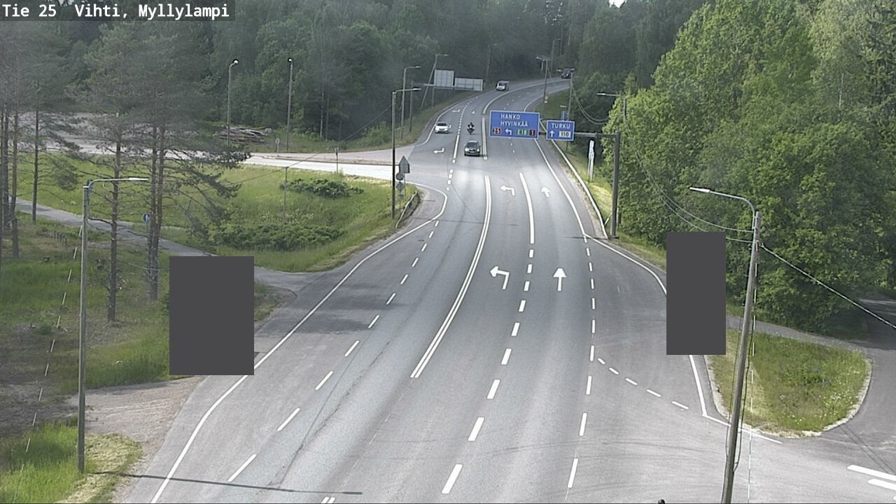 Kelikamerat Kuva Tie 25 Lohja Myllylampi, Lohja, Uusimaa