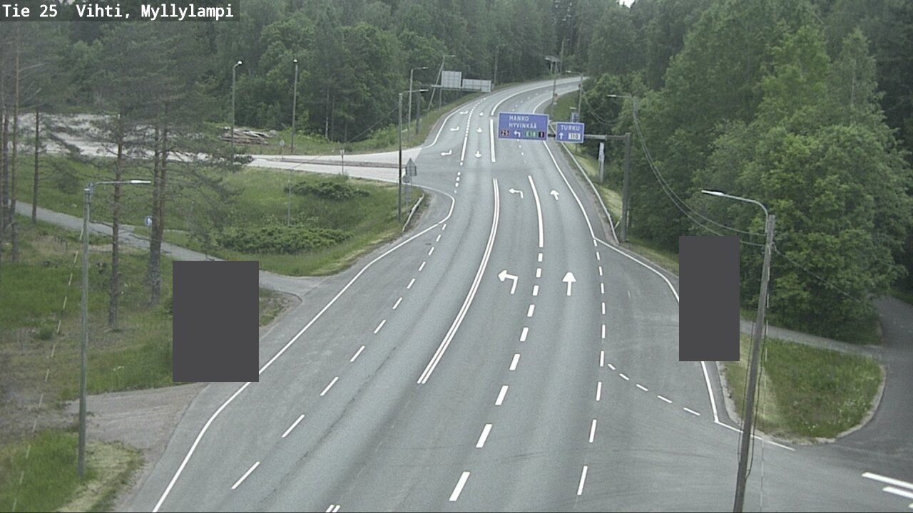 Kelikamerat Kuva Tie 25 Lohja Myllylampi, Lohja, Uusimaa