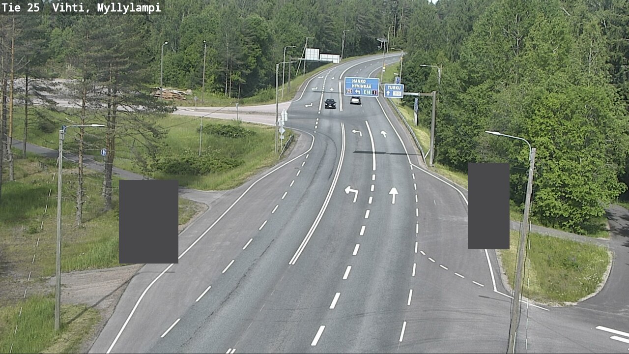 Kelikamerat Kuva Tie 25 Lohja Myllylampi, Lohja, Uusimaa
