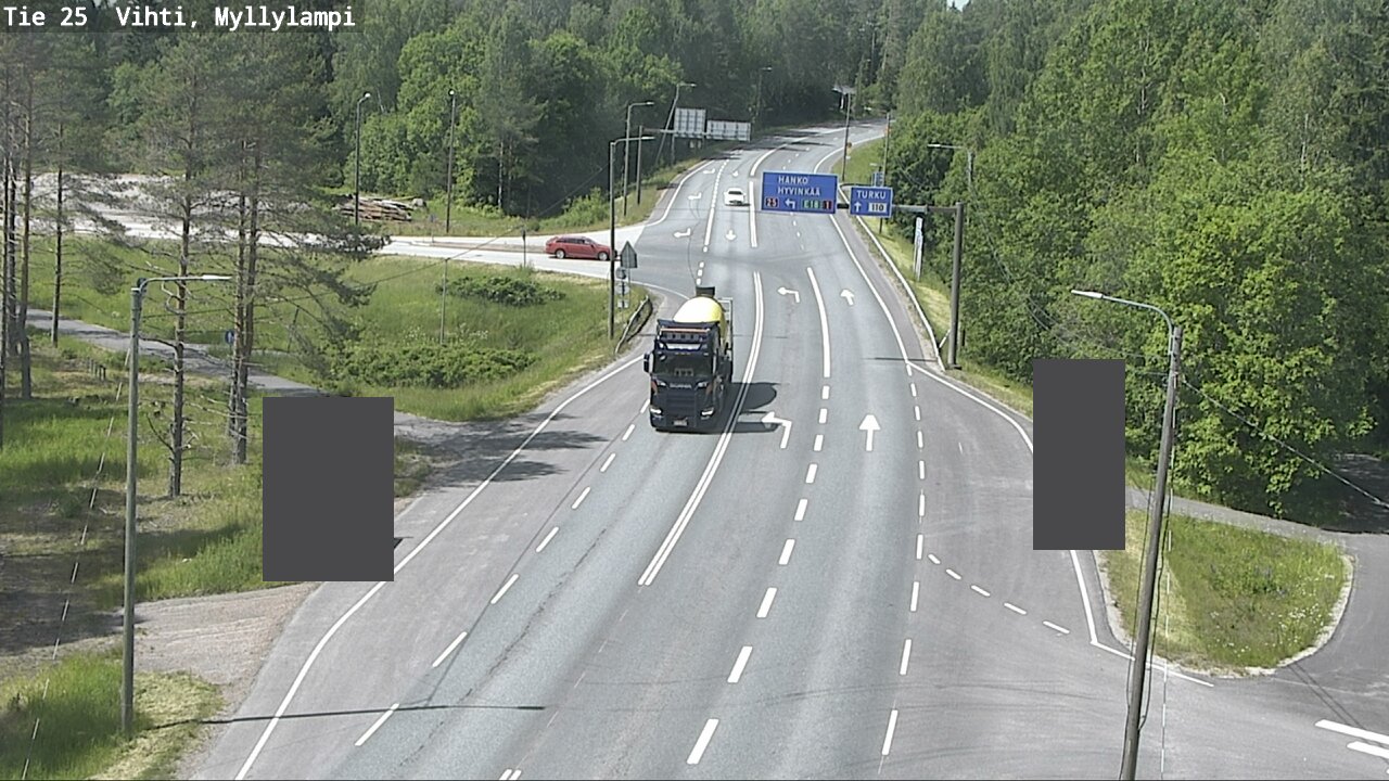 Kelikamerat Kuva Tie 25 Lohja Myllylampi, Lohja, Uusimaa