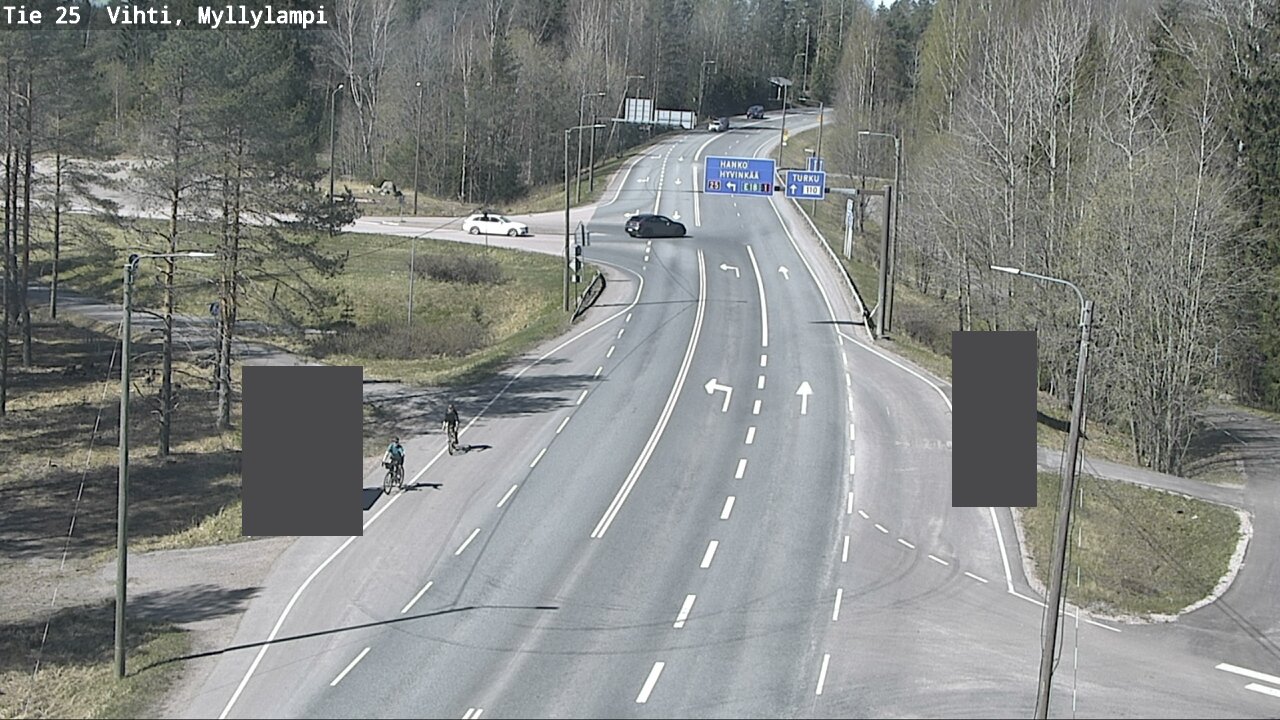 Kelikamerat Kuva Tie 25 Lohja Myllylampi, Lohja, Uusimaa