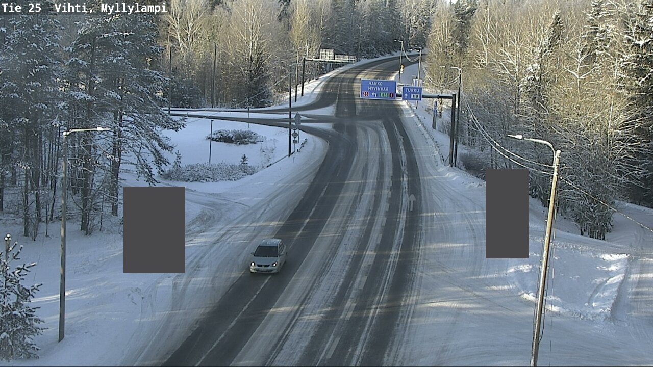 Kelikamerat Kuva Tie 25 Lohja Myllylampi, Lohja, Uusimaa