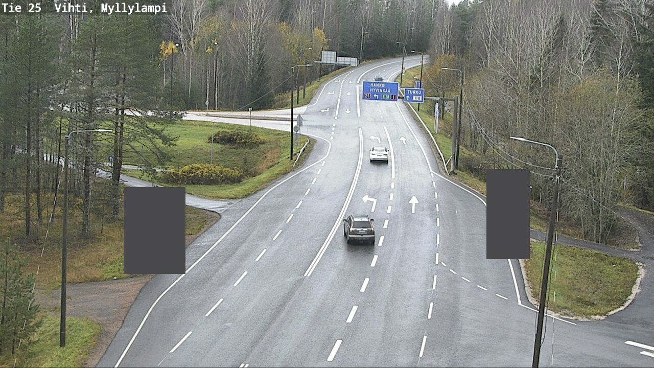 Kelikamerat Kuva Tie 25 Lohja Myllylampi, Lohja, Uusimaa