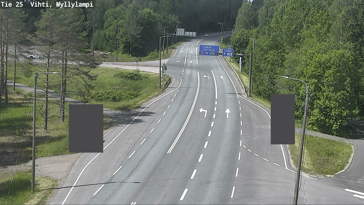 Kelikamerat Kuva Tie 25 Lohja Myllylampi, Lohja, Uusimaa
