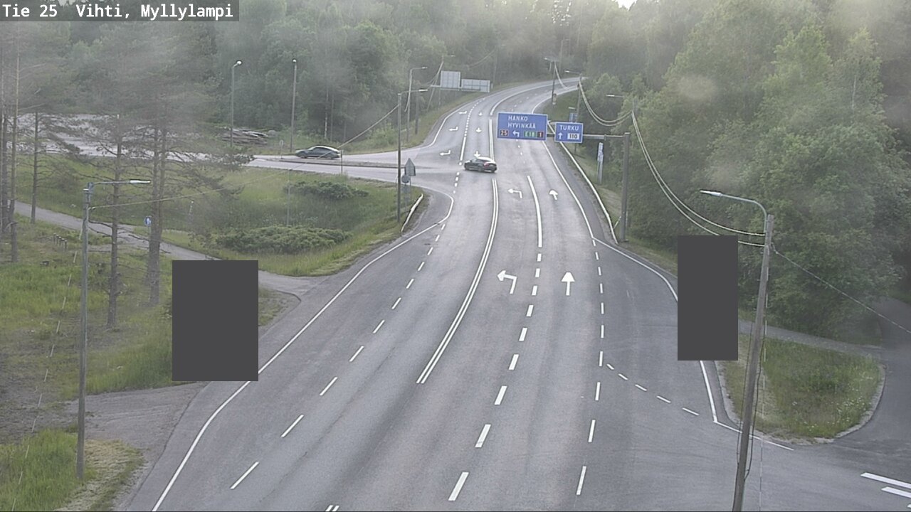 Kelikamerat Kuva Tie 25 Lohja Myllylampi, Lohja, Uusimaa