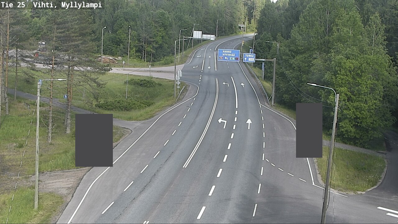 Kelikamerat Kuva Tie 25 Lohja Myllylampi, Lohja, Uusimaa