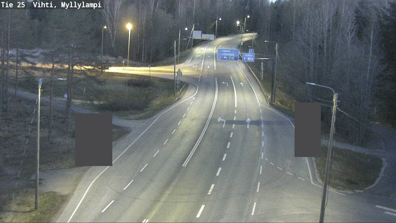 Kelikamerat Kuva Tie 25 Lohja Myllylampi, Lohja, Uusimaa