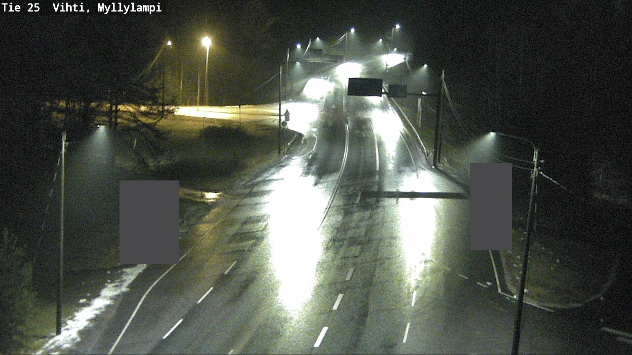 Weather Camera Image Väg 25 Lojo Myllylampi, Lohja, Uusimaa