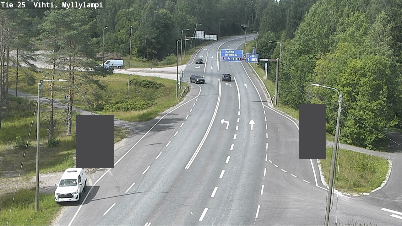 Kelikamerat Kuva Tie 25 Lohja Myllylampi, Lohja, Uusimaa