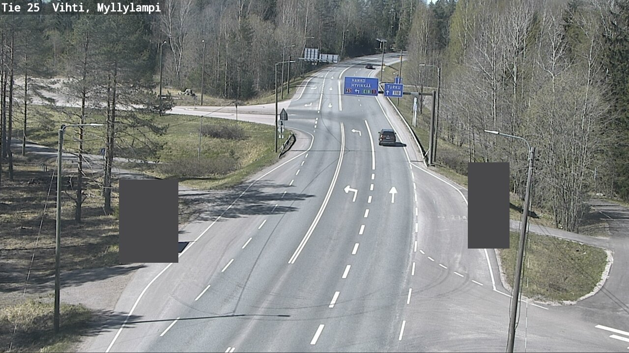 Kelikamerat Kuva Tie 25 Lohja Myllylampi, Lohja, Uusimaa