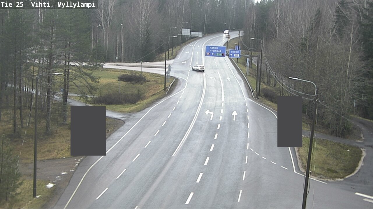 Weather Camera Image Road 25 Lohja Myllylampi, Lohja, Uusimaa