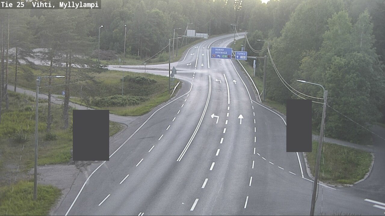 Kelikamerat Kuva Tie 25 Lohja Myllylampi, Lohja, Uusimaa