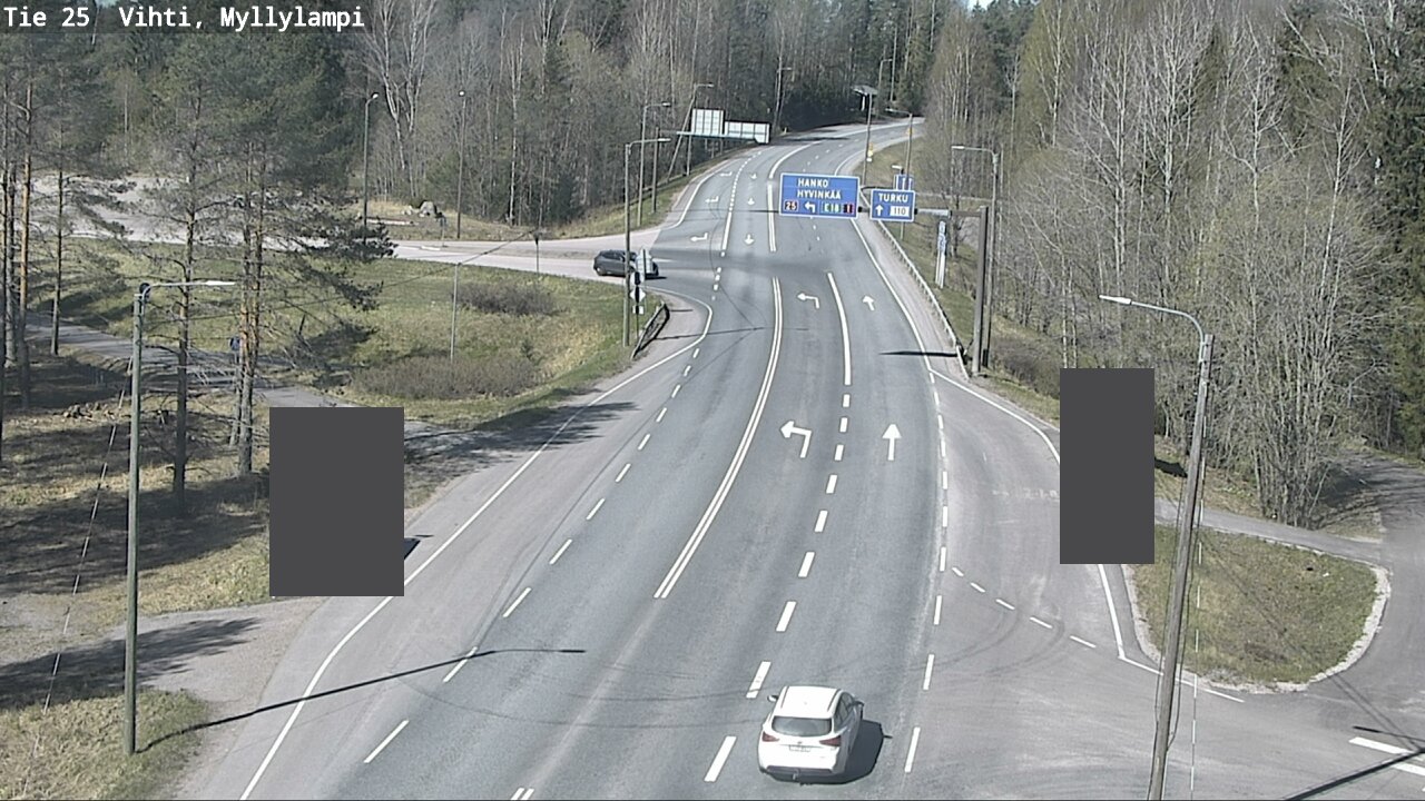 Kelikamerat Kuva Tie 25 Lohja Myllylampi, Lohja, Uusimaa