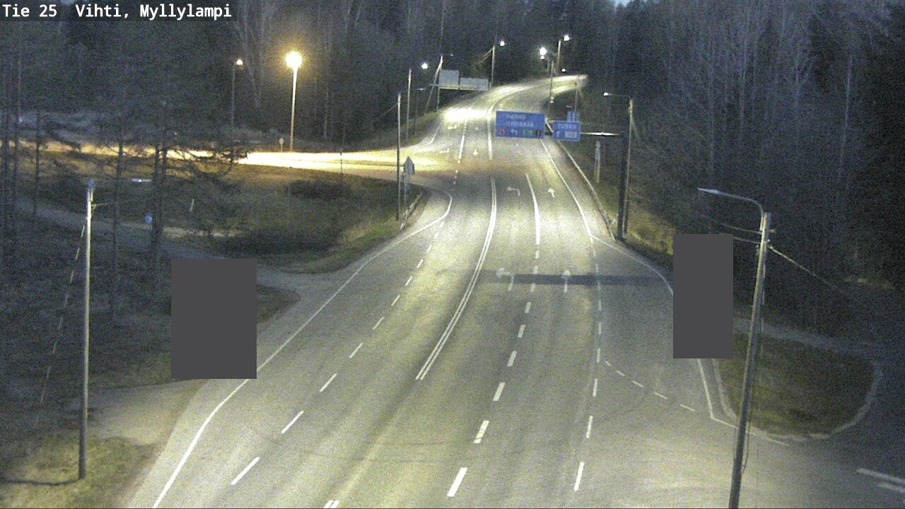 Kelikamerat Kuva Tie 25 Lohja Myllylampi, Lohja, Uusimaa
