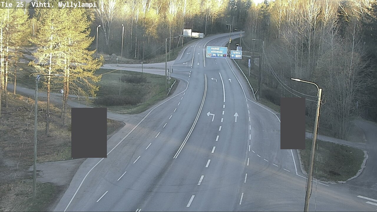Kelikamerat Kuva Tie 25 Lohja Myllylampi, Lohja, Uusimaa