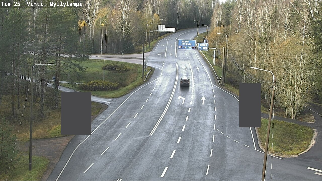 Kelikamerat Kuva Tie 25 Lohja Myllylampi, Lohja, Uusimaa