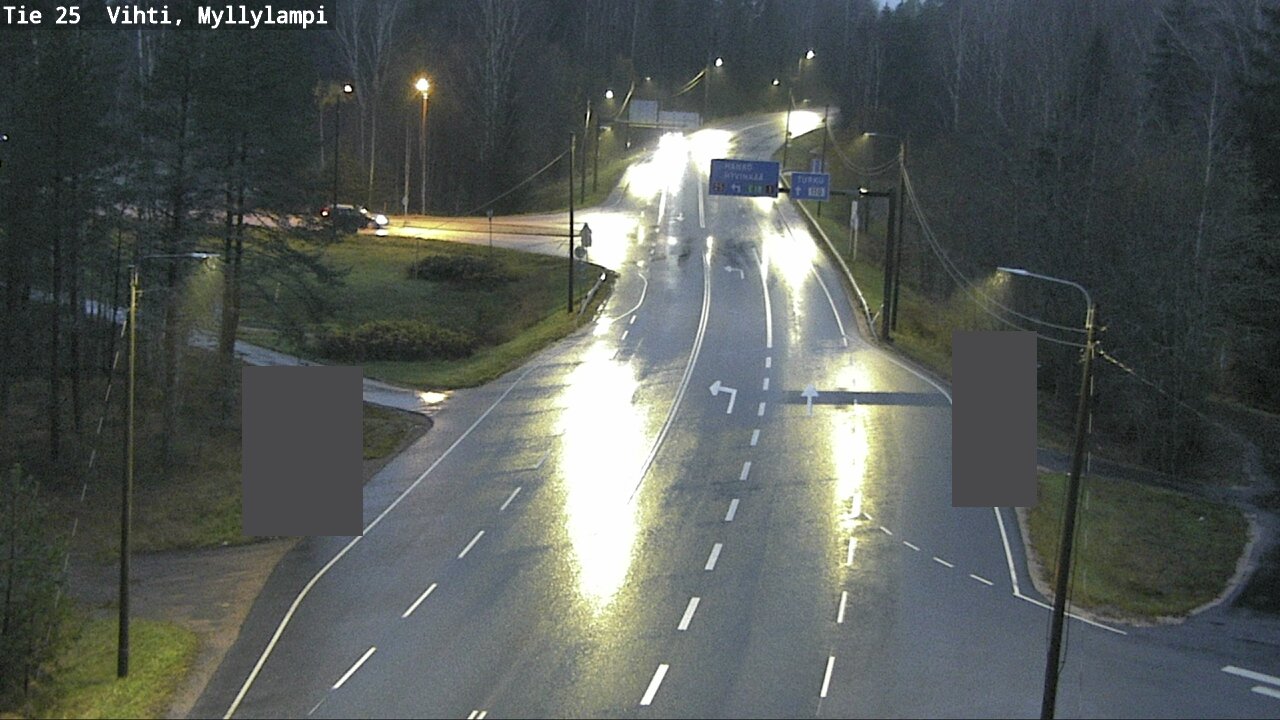 Kelikamerat Kuva Tie 25 Lohja Myllylampi, Lohja, Uusimaa