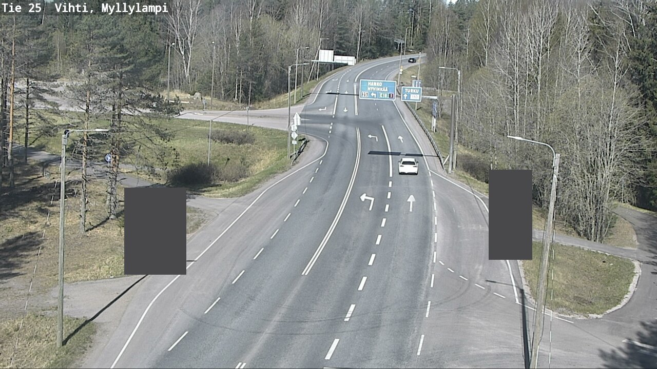 Kelikamerat Kuva Tie 25 Lohja Myllylampi, Lohja, Uusimaa