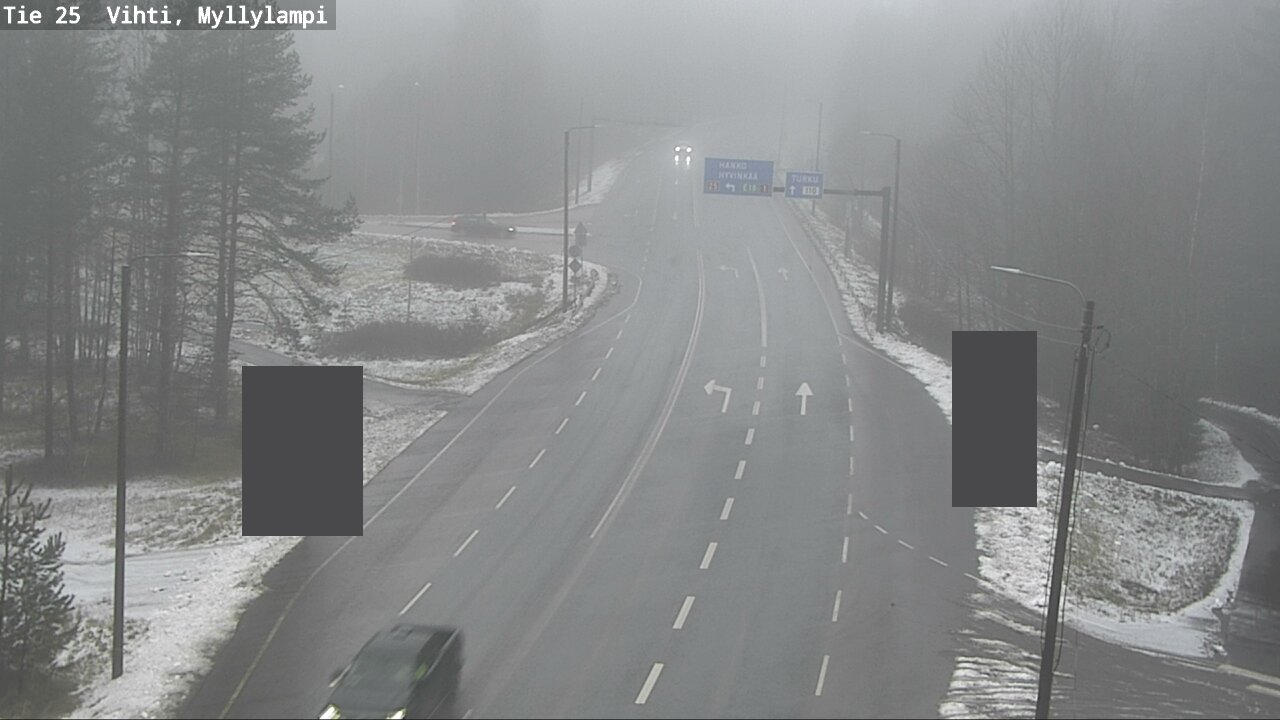 Kelikamerat Kuva Tie 25 Lohja Myllylampi, Lohja, Uusimaa