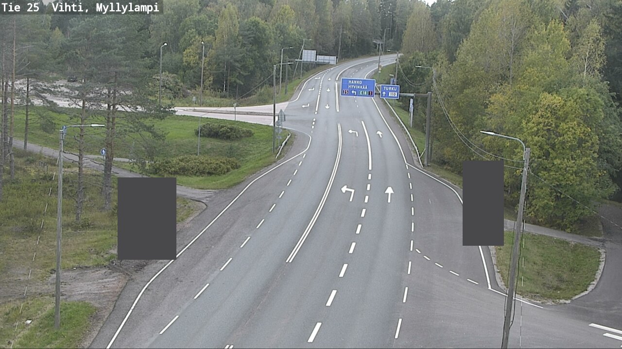 Kelikamerat Kuva Tie 25 Lohja Myllylampi, Lohja, Uusimaa