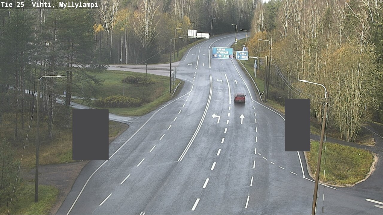 Kelikamerat Kuva Tie 25 Lohja Myllylampi, Lohja, Uusimaa