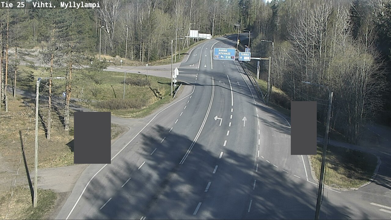 Kelikamerat Kuva Tie 25 Lohja Myllylampi, Lohja, Uusimaa