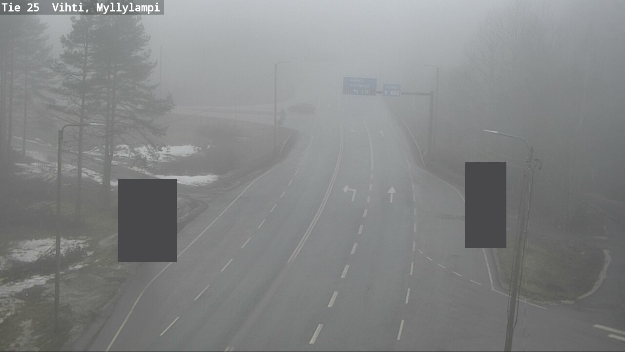 Kelikamerat Kuva Tie 25 Lohja Myllylampi, Lohja, Uusimaa