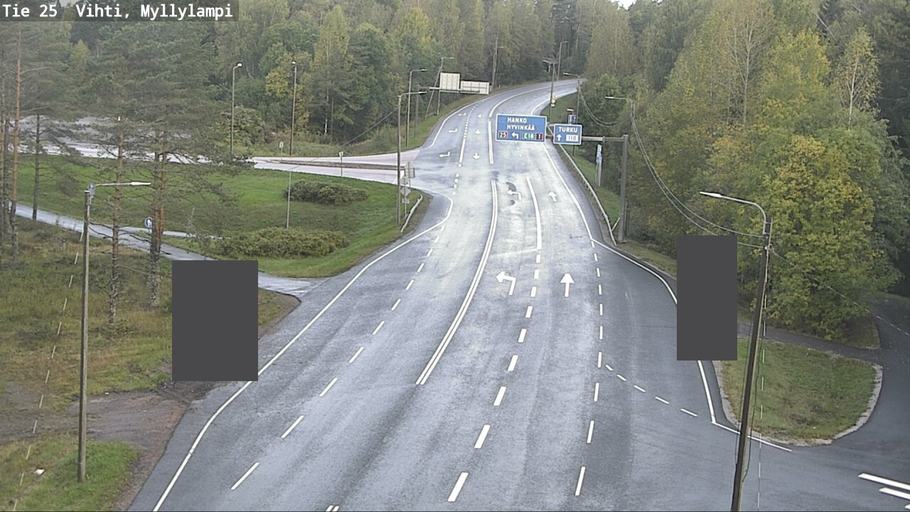 Weather Camera Image Road 25 Lohja Myllylampi, Lohja, Uusimaa