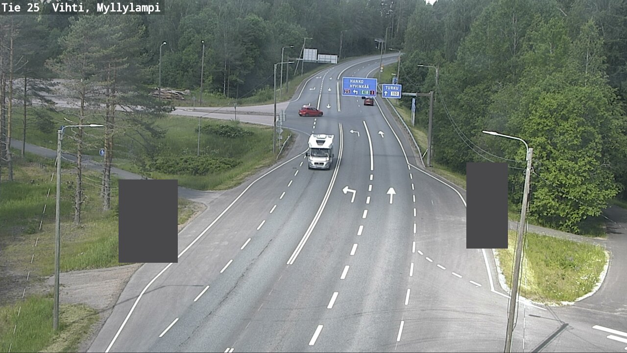 Kelikamerat Kuva Tie 25 Lohja Myllylampi, Lohja, Uusimaa
