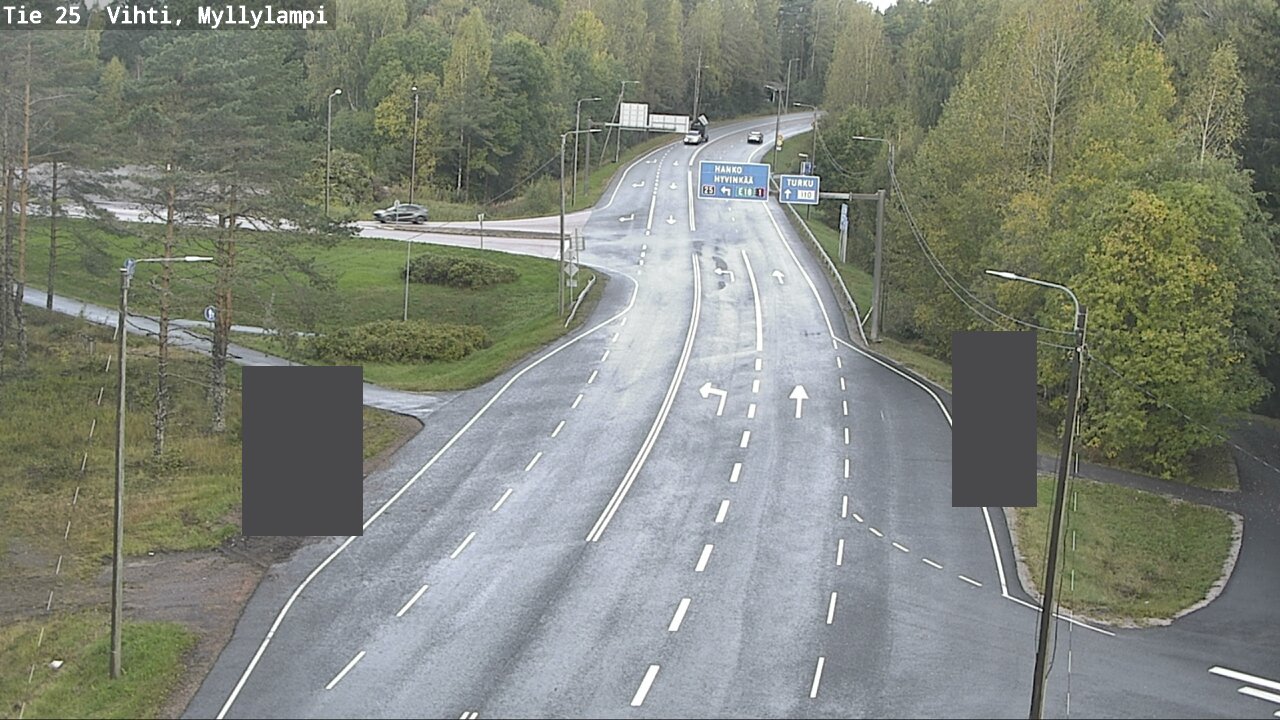 Weather Camera Image Road 25 Lohja Myllylampi, Lohja, Uusimaa