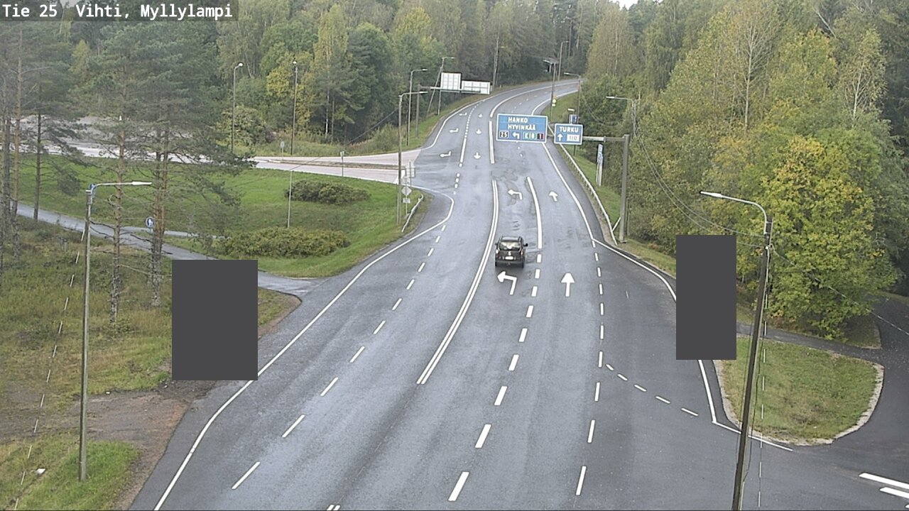 Weather Camera Image Road 25 Lohja Myllylampi, Lohja, Uusimaa