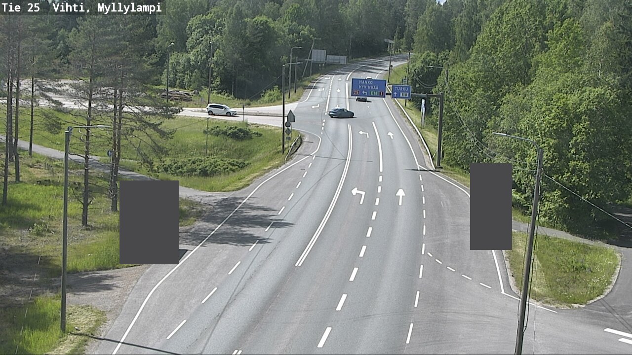 Kelikamerat Kuva Tie 25 Lohja Myllylampi, Lohja, Uusimaa