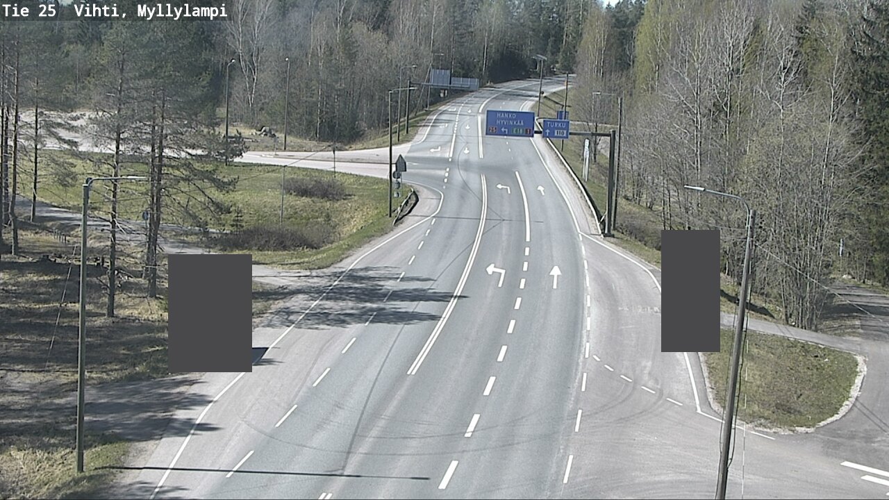 Kelikamerat Kuva Tie 25 Lohja Myllylampi, Lohja, Uusimaa
