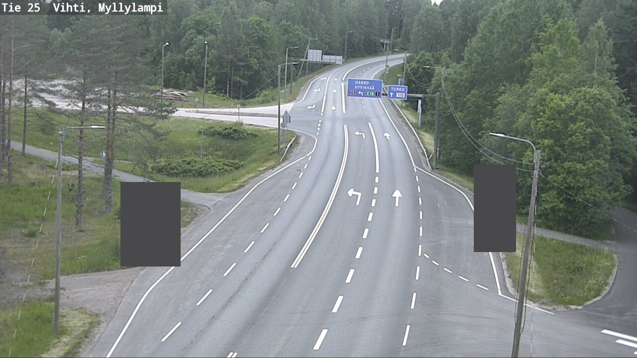 Kelikamerat Kuva Tie 25 Lohja Myllylampi, Lohja, Uusimaa