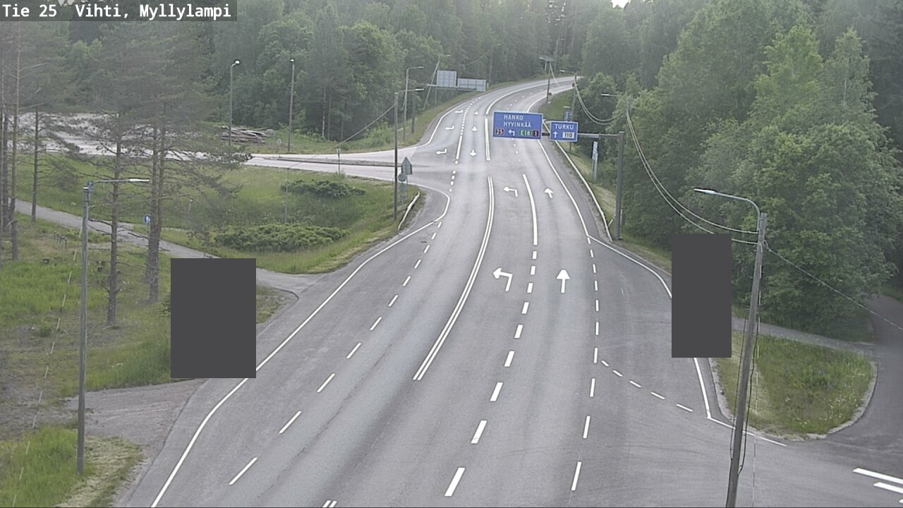 Kelikamerat Kuva Tie 25 Lohja Myllylampi, Lohja, Uusimaa