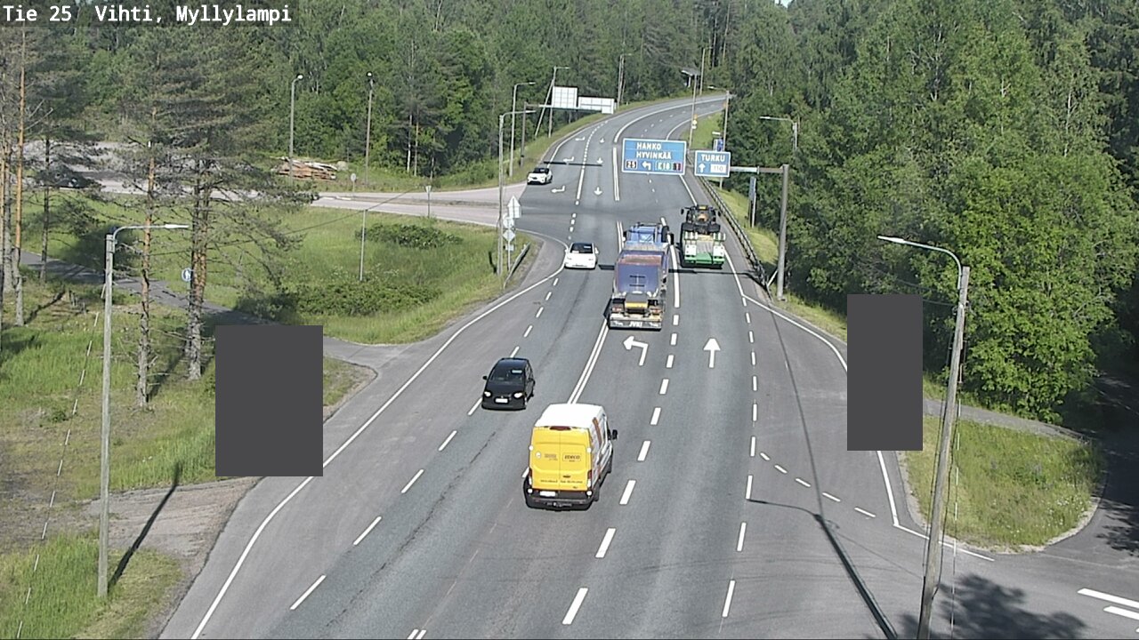 Kelikamerat Kuva Tie 25 Lohja Myllylampi, Lohja, Uusimaa