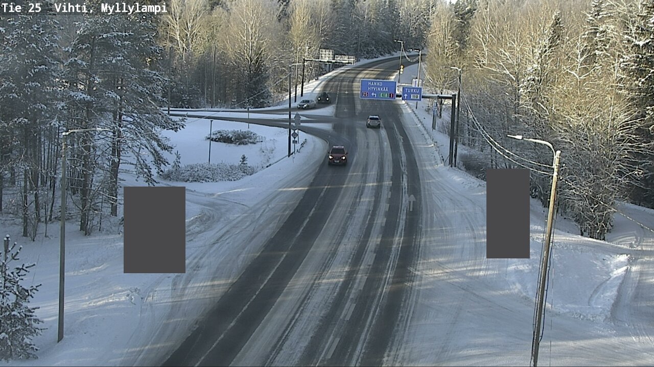 Kelikamerat Kuva Tie 25 Lohja Myllylampi, Lohja, Uusimaa