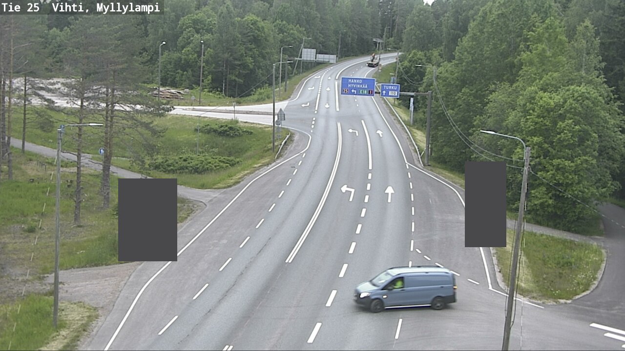 Kelikamerat Kuva Tie 25 Lohja Myllylampi, Lohja, Uusimaa