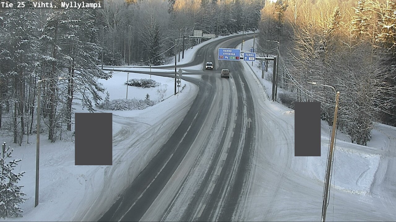 Kelikamerat Kuva Tie 25 Lohja Myllylampi, Lohja, Uusimaa