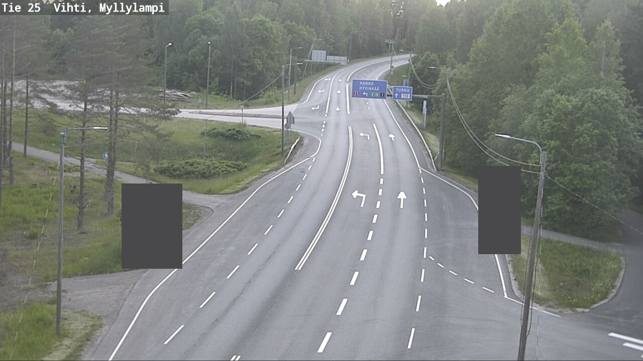 Kelikamerat Kuva Tie 25 Lohja Myllylampi, Lohja, Uusimaa