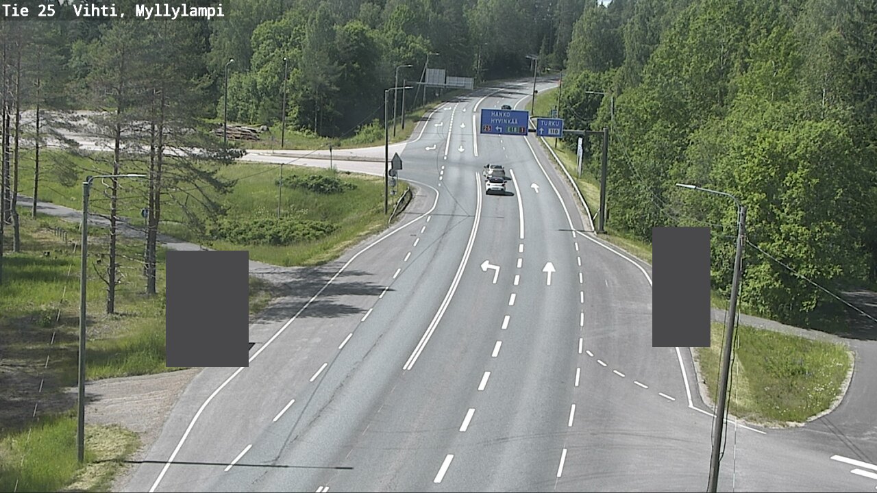 Kelikamerat Kuva Tie 25 Lohja Myllylampi, Lohja, Uusimaa