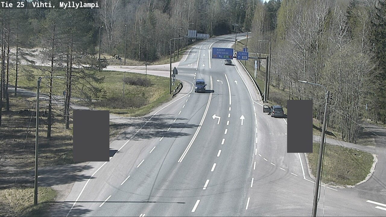 Kelikamerat Kuva Tie 25 Lohja Myllylampi, Lohja, Uusimaa