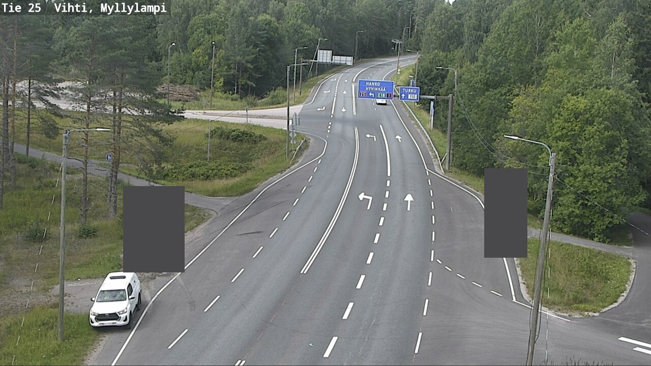 Kelikamerat Kuva Tie 25 Lohja Myllylampi, Lohja, Uusimaa