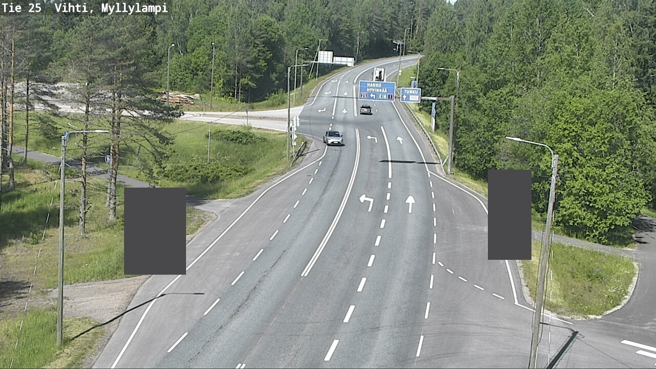 Kelikamerat Kuva Tie 25 Lohja Myllylampi, Lohja, Uusimaa